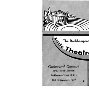 1947 Orchestral Concert