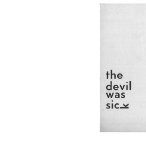 The Devil Was Sick Oct 1968